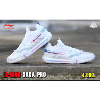 รองเท้าแบดมินตัน Li-ning Saga Pro 2020(White)