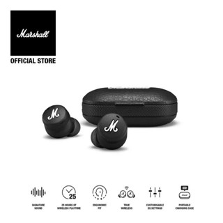 Marshall Mode ii หูฟังบลูทูธไร้สาย รับประกัน30วัน Bluetooth earbuds