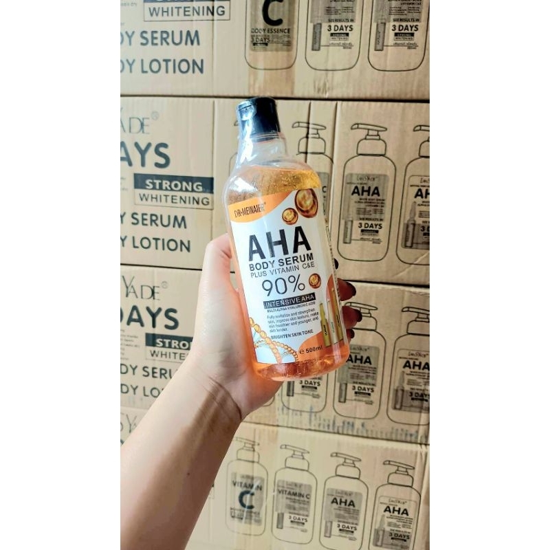 aha-serum-whitening-ผลัดเซลล์ผิว-เซรั่มทาตัวขาว-ขนาด-500-ml