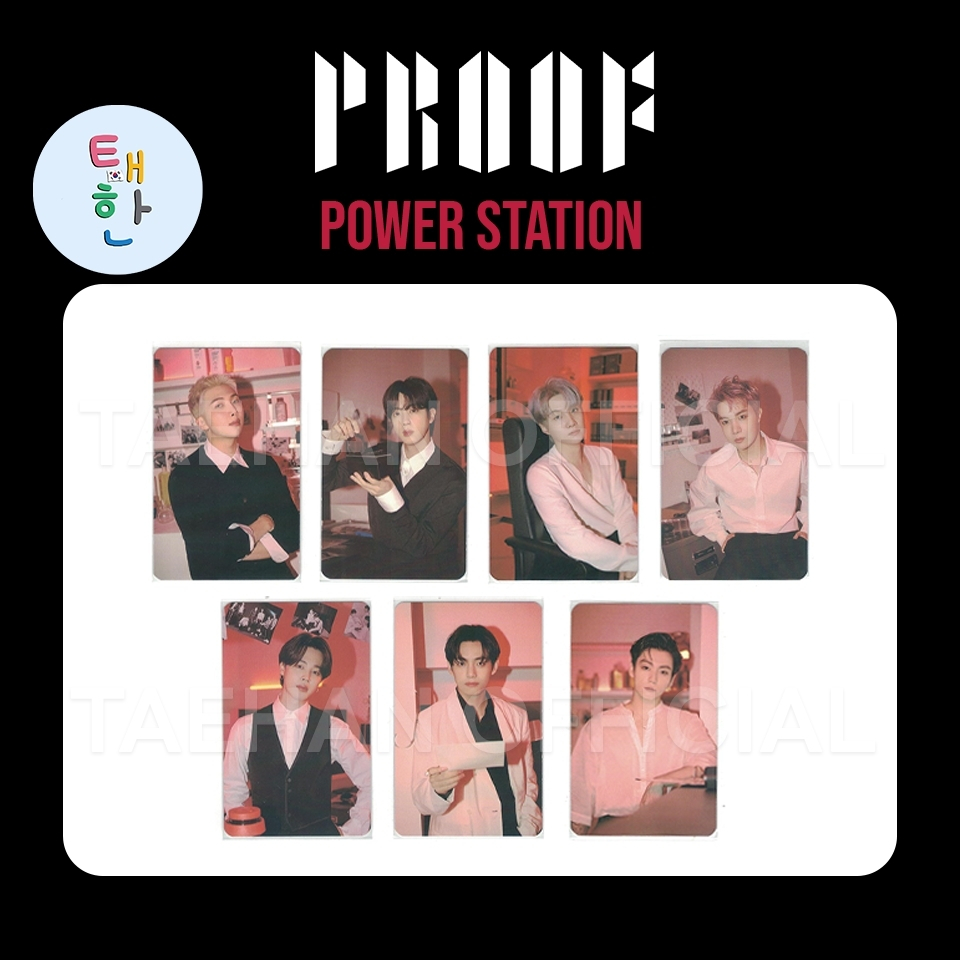 🔥ส่งด่วน ส่งทันที🔥 [BTS] การ์ดอีเว้นท์ BTS 'PROOF' [PowerStation