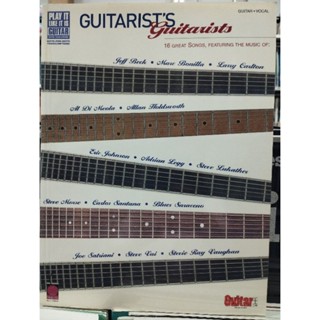 PLAY IT LIKE IT IS GUITAR W/TAB : GUITARIST GUITARISTS/073999669688/ลดพิเศษปกเหลืองตามภาพ