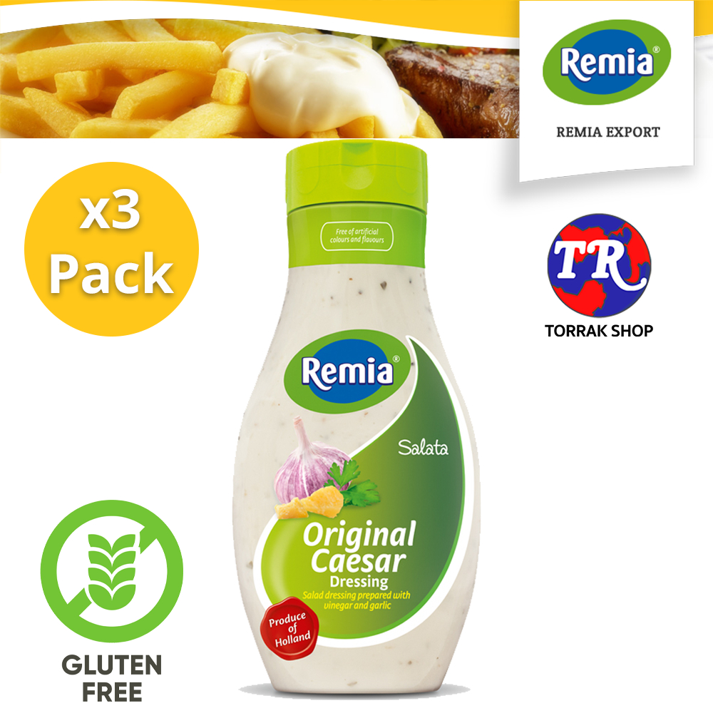 Remia Caesar dressing 500ml ซีซาร์สลัด 500มล. แพ็ค 3 ขวด Shopee Thailand