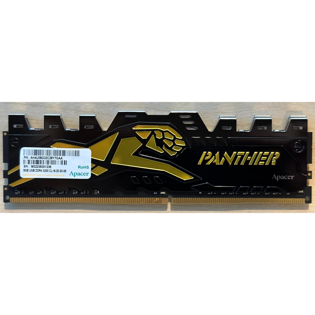 8gb-8gbx1-ddr4-3200mhz-ram-หน่วยความจำ-apacer-panther-ประกันlt