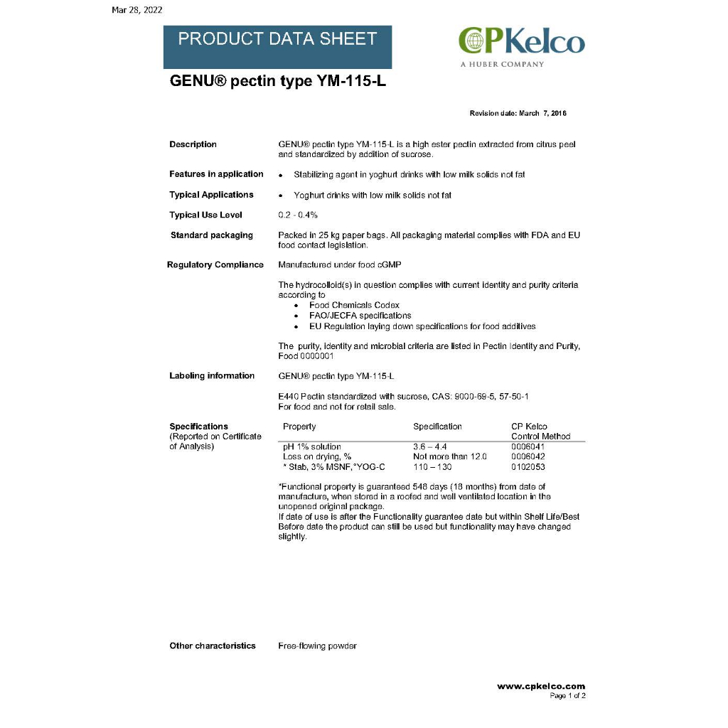 pectin100-แพคติน-200กรัม-จากเดนมาร์ค-ทำโยเกิร์ตและสินค้าอื่นๆที่ต้องการความข้นหนืด-เช่น-โยเกิร์ต-แยม-food-grade-มี-coa