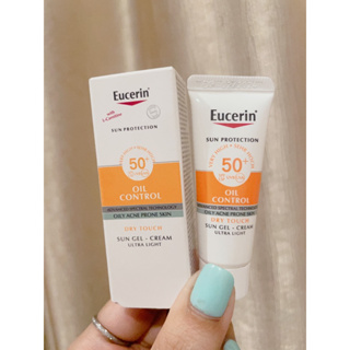 🌈Eucerin oil control sun gel-cream dry touch 5ml (exp2024)