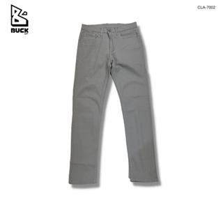 BUCKOFF : รุ่น CLA-7002 กางเกงชิโน่ กางเกงขายาวผู้ชาย ผ้ายืด กางเกงผู้ชาย
