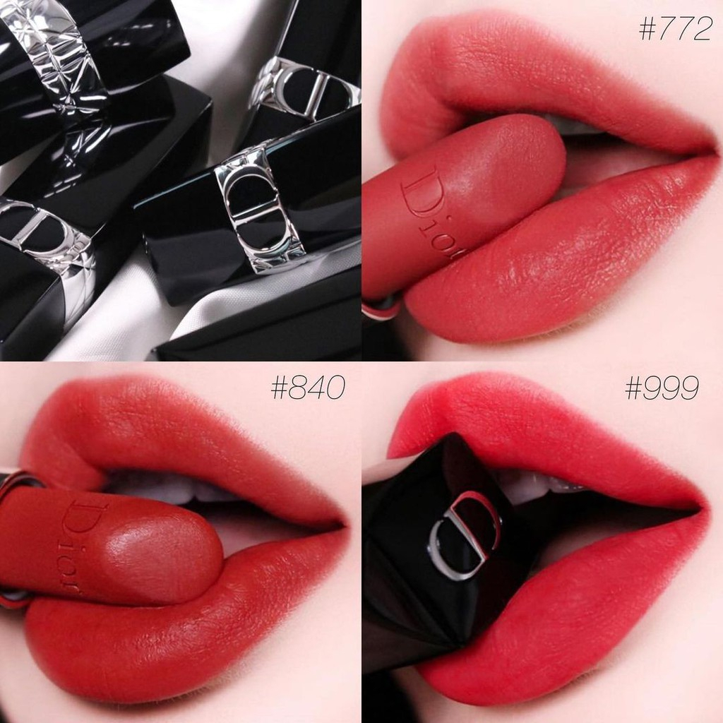 beauty-siam-แท้ทั้งร้าน-แบ่งขายลิปสติก-dior-lipstick-สี-840-rayonnante-ขนาด-0-5-กรัม-พร้อมแปรงทาลิป