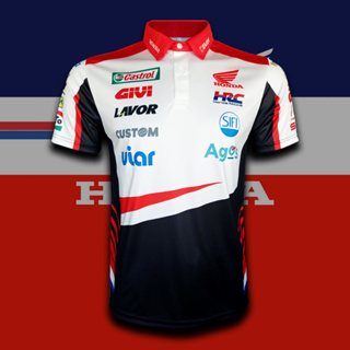 สินค้า เสื้อโปโล Moto GP ทีม LCR CASTROL HONDA ทีม แอลซีอาร์ คาสตรอล ฮอนด้า #MG0117 ไซส์ S-5XL