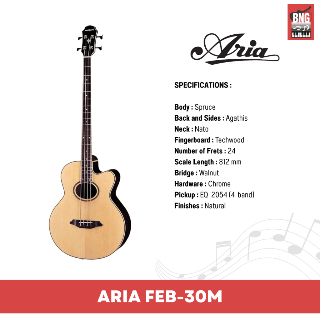 เบสโปร่งไฟฟ้า-aria-feb-30m-พร้อมกระเป๋า