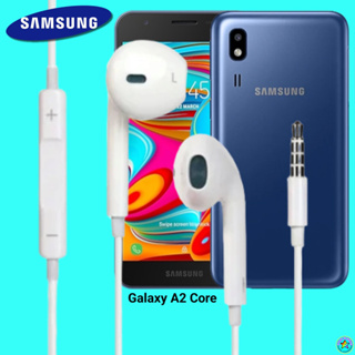 หูฟัง สมอลทอล์ค Samsung 3.5 mm Aux รูปทรงเรเดียนสวยงาม สวมใส่สบาย ซัมซุง Galaxy A2 Core และทุกรุ่น เสียงดี เบสนุ่มแน่น