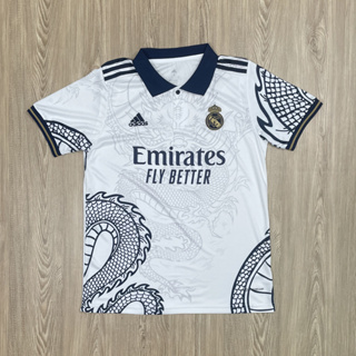 เสื้อบอล  เสื้อผู้ใหญ่ Real Madrid เนื้อผ้าโพลีเอสเตอร์แท้ เกรดแฟนบอล AAA