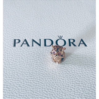 Pandora แท้💯% ชาร์ม เสือ โรสโกล์ด Like new