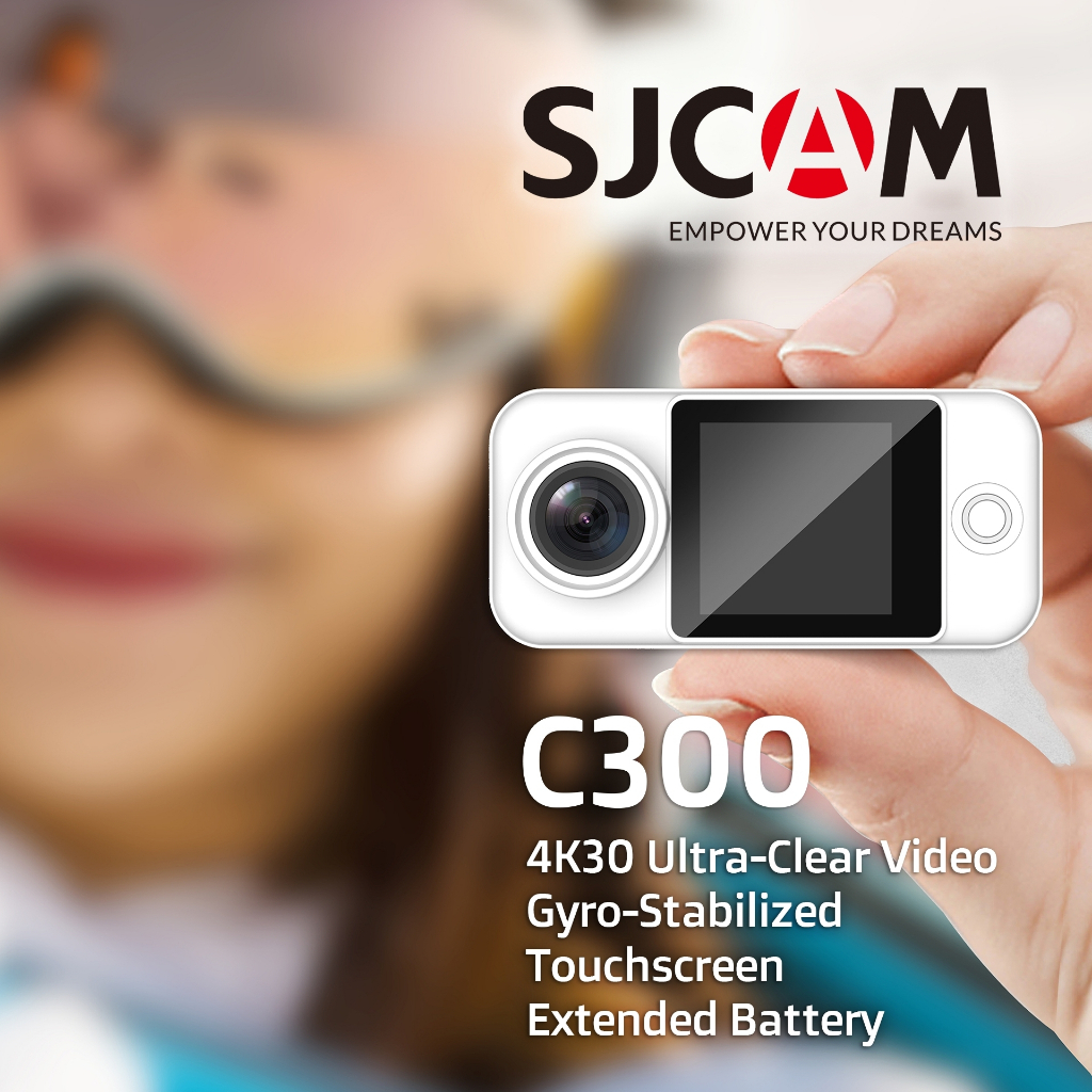 sjcam-c300-4k-dual-touchscreen-action-camera-มาพร้อมจอทัชสกรีนที่ด้านหน้า