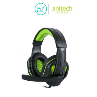 [มีประกัน] Anitech แอนิเทค Gaming Headphone With Mic หูฟัง พร้อมไมค์โครโฟน สายถัก รุ่น AK75