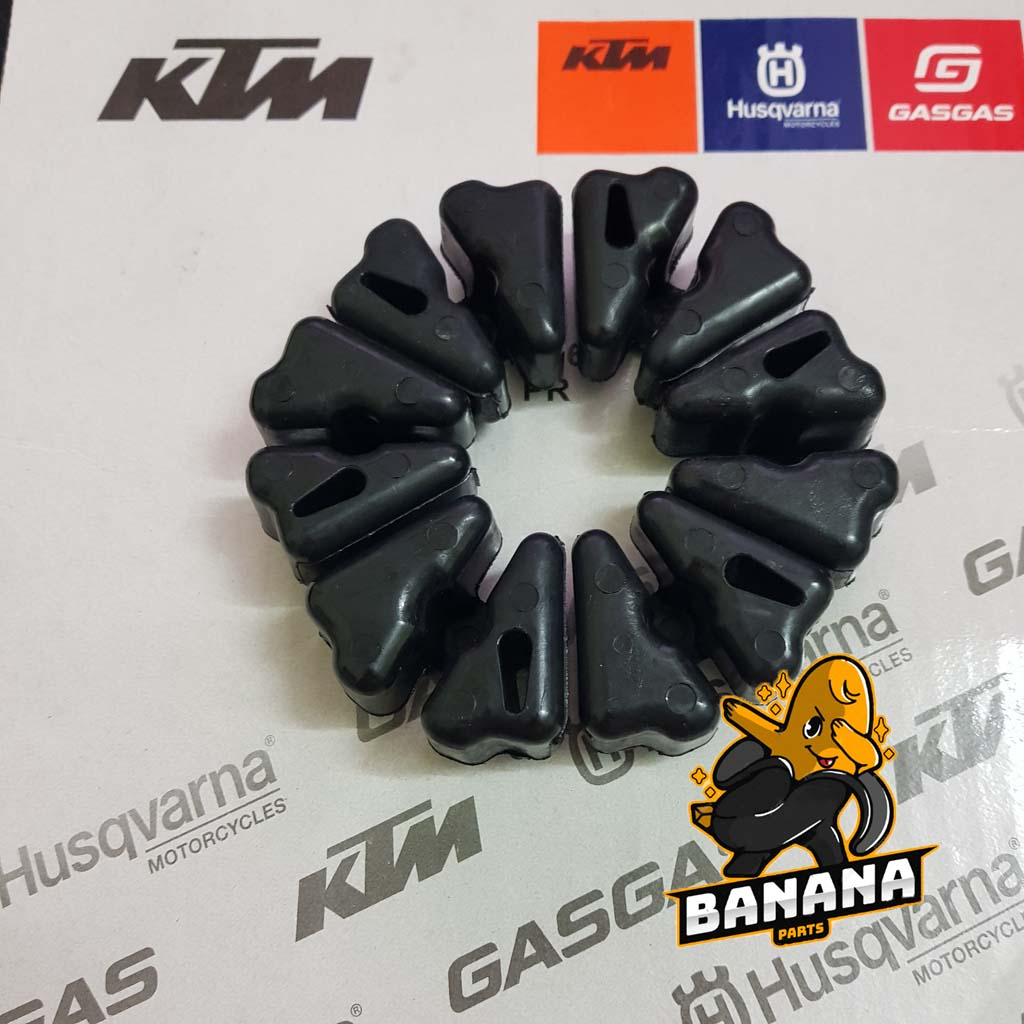 ยางกันกระชากktm-แท้-ส่งฟรี-ยางดุมktm-ยางดุมหลังktm-damper-rubber-original-part-สำหรับ-ktm-duke-rc-200-250-390-ยกชุด