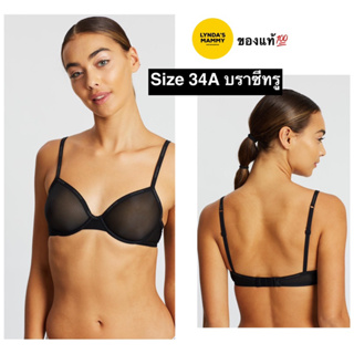พร้อมส่ง L7 size 34A บราซีทรู Calvin Klein Sheer Marq Unlined bra