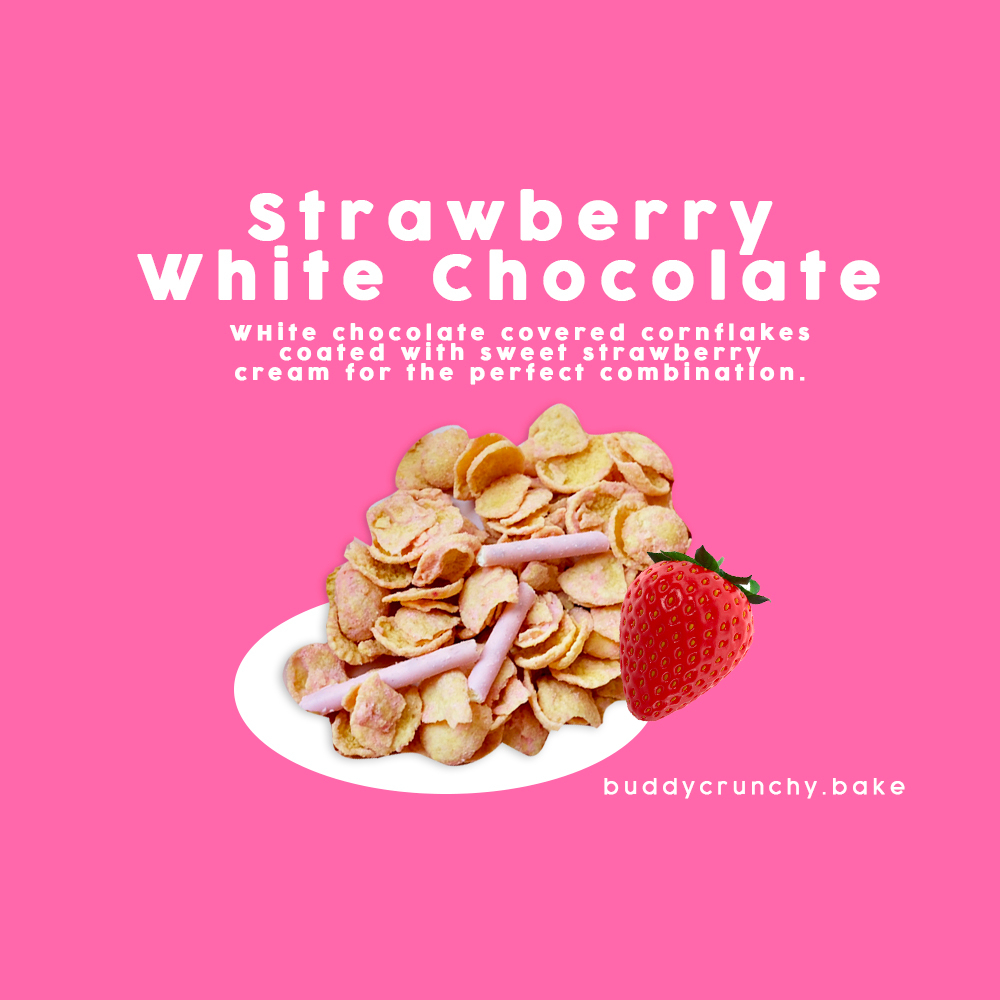 strawberry-white-chocolate-cornflakes-คอนเฟลก-สตอเบอรี่-ไวท์ช็อกโกแลต