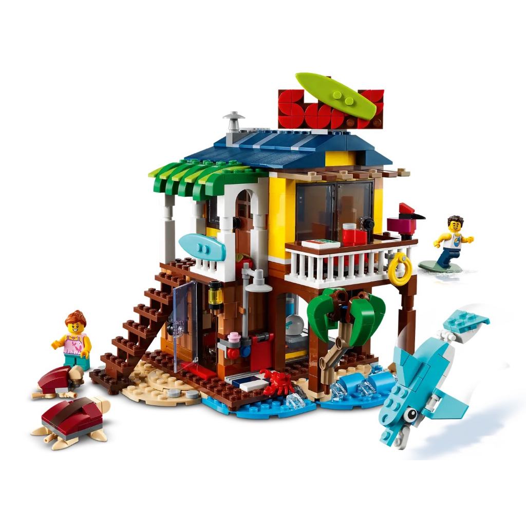 lego-creator-3-in-1-31118-surfer-beach-house-เลโก้ใหม่-ของแท้-กล่องสวย-พร้อมส่ง