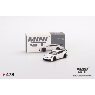 Mini GT No. 478 Porsche 911 (992) GT3 White