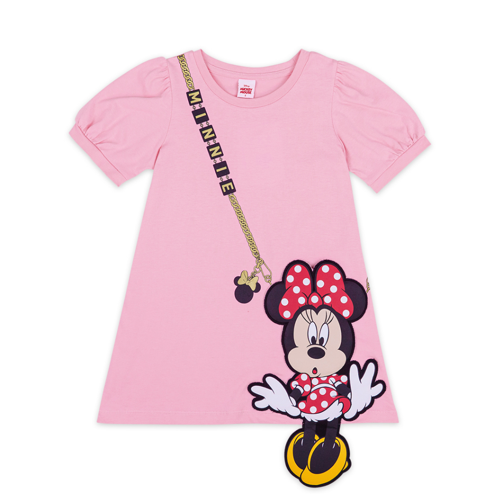 disney-girl-minnie-mouse-dress-ชุดเดรสเด็กผู้หญิง-มีกระเป๋ามินนี่เมาส์-ใส่ของได้จริง-สินค้าลิขสิทธ์แท้100-characters-studio