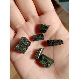 Green Tourmaline | ทัวร์มาลีนสีเขียว#หินดิบ หินธรรมชาติ สีเขียว #GT1-#GT4