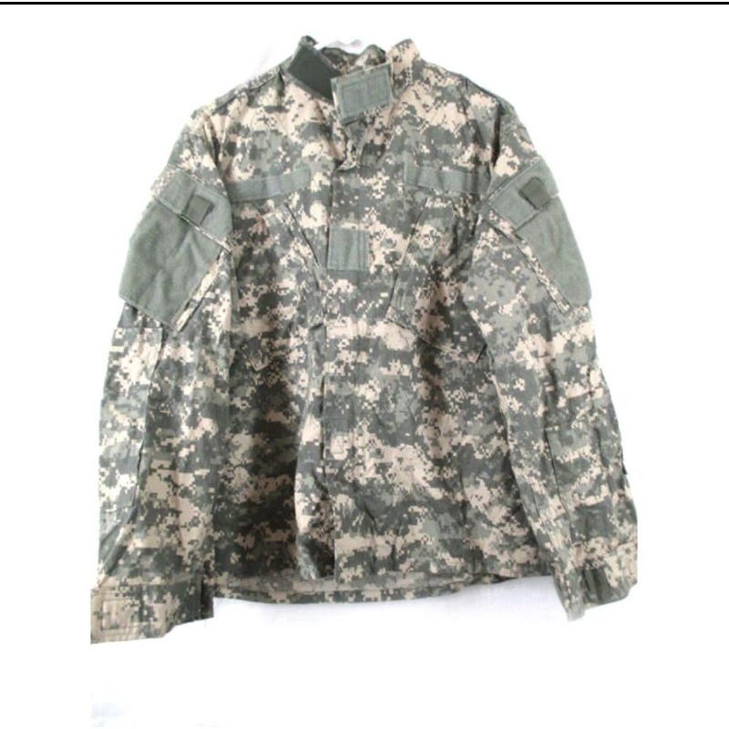 งานใส่ลุยสวน-เสื้อทหารอเมริกา-digital-acu-usa-army-shirt-สภาพ-80