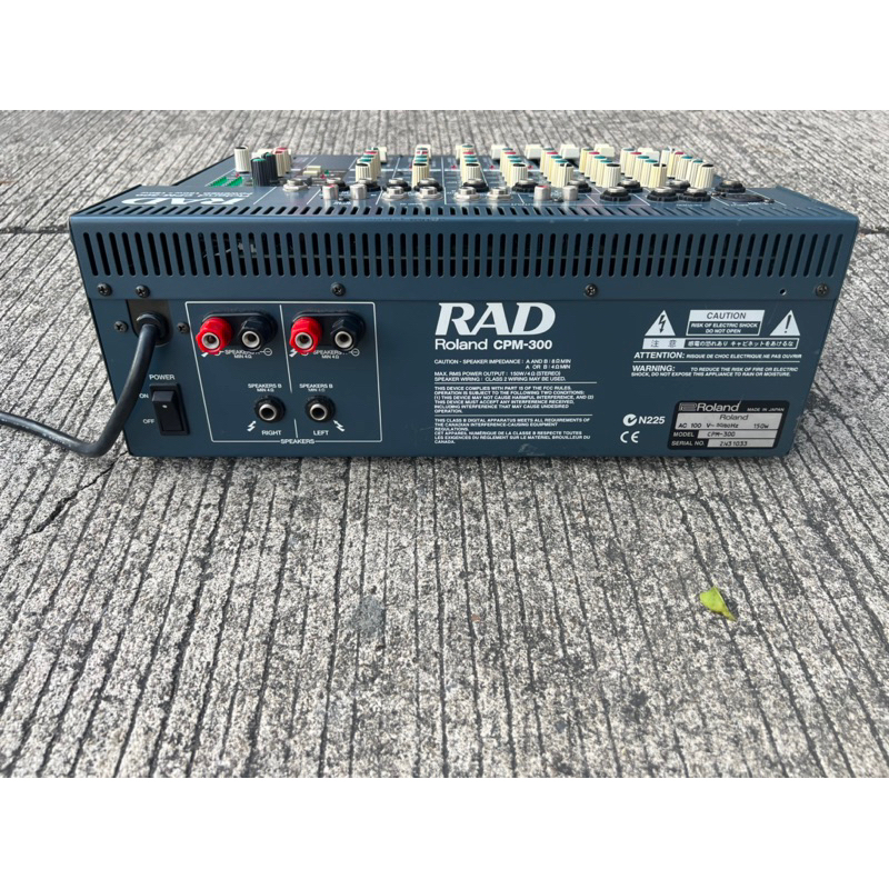 power mixer Roland Rad รุ่น CPM-300 มือสอง | Shopee Thailand