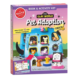 Klutz Mini Clay World Pet Adoption Truck Craft Kit