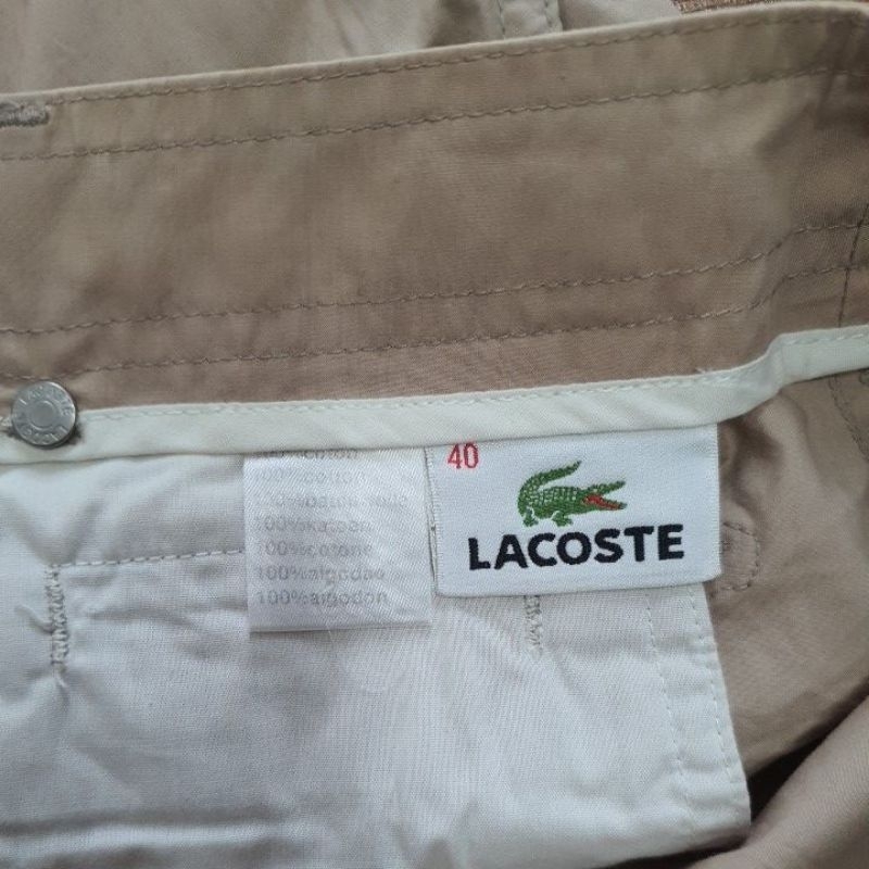 กางเกง-lacoste-มือ2-สภาพดี