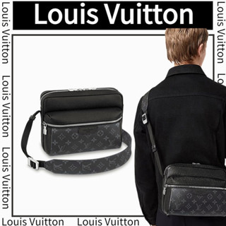 หลุยส์วิตตอง  Louis Vuitton   Mens Messenger Bag/กระเป๋าถือ/สไตล์ซิป/Crossbody Bag/ใหม่! ของแท้100%