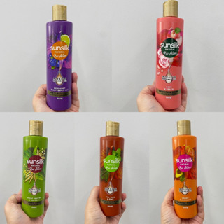 (5 สูตร) Sunsilk Natural Bio Active Shampoo ซันซิล เนเชอรัล ไบโอแอค ทีฟ แชมพู 180 มล.