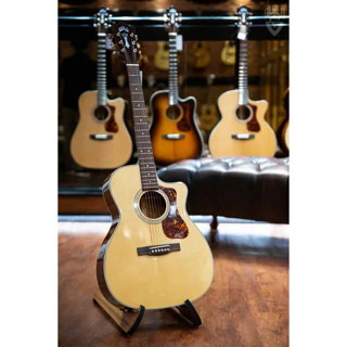 กีต้าร์โปร่ง Guild OM-140CE SOLID SITKA SPRUCE / SOLID MAHOGANY กีตาร์ Acoustic Guitar กีตาร์โปร่ง