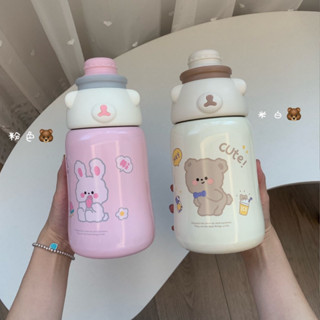 (พร้อมส่ง🐻) Bear 304 Stainless แก้วน้ำเก็บอุณหภูมิ แก้วสแตนเลส