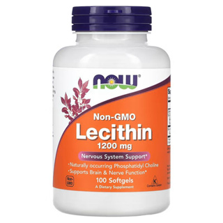 ภาพขนาดย่อของภาพหน้าปกสินค้าNOW Foods Sunflower Lecithin 1,200 mg, 200 Softgels เลซิตินจากดอกทานตะวัน บำรุงประสาท ท่อน้ำนม ลดภาวะไขมันพอกตับ จากร้าน eucerinthiiland บน Shopee ภาพที่ 3