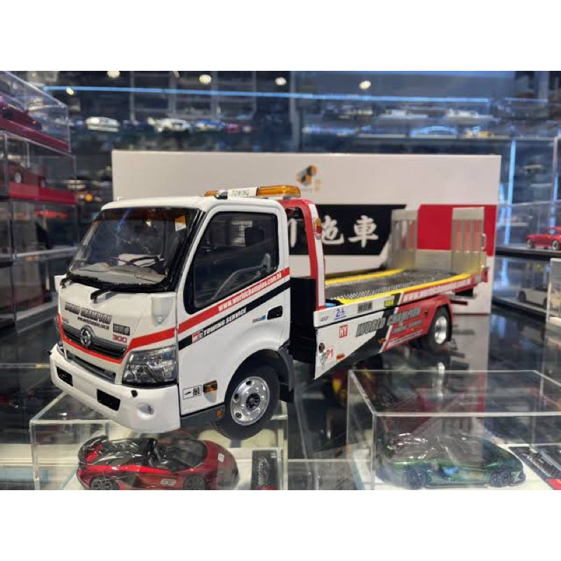 tiny-model-heno-300-tow-truck-1-18-รถสไลด์