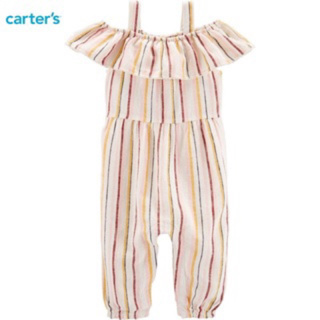 Jumpsuit ชุดเด็ก/เสื้อผ้าเด็กมีสแนปที่ขาsize3-24m