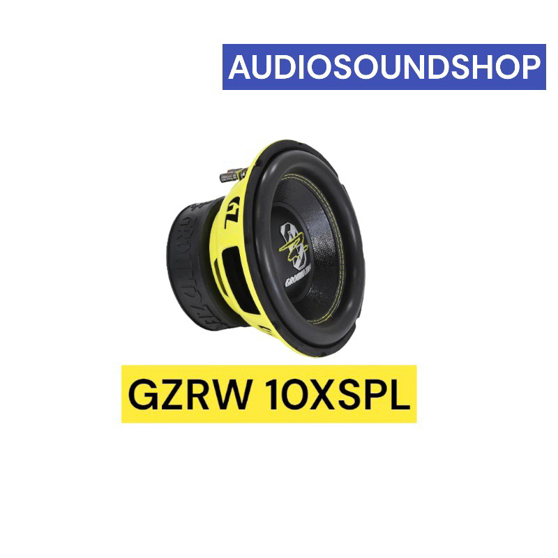 ซับ10นิ้ว GROUND ZERO GZRW 10XSPL 25 cm / 10″ high quality SPL