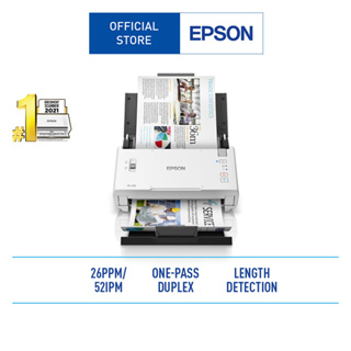 Epson WorkForce DS-410 Duplex Sheet-fed Document Scanner เครื่องสแกนเนอร์แบบพกพาขนาด A4, สแกน 2 หน้าอัตโนมัติ