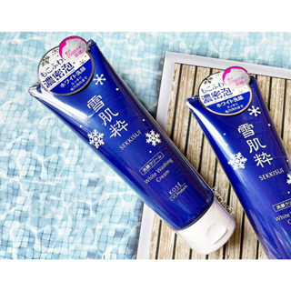 ผลิตใหม่ 2022 💮 KOSE Sekkisui White Washing Cream 120 g. (Japan Edition) โฟมล้างหน้า