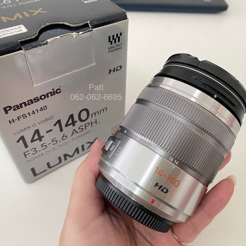Objectif Panasonic Lumix G Vario 14-140mm F/3.5-5.6 ASPH V3 – Excellent état