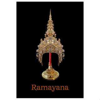 หัวโขน รามเกียรติ์ Ramayana Ban Ruk Chada Head Statue (ชฎา) (1/1 Wearable)