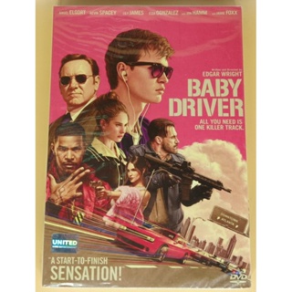 DVD 2 ภาษา - Baby Driver จี้ เบบี้ ปล้น