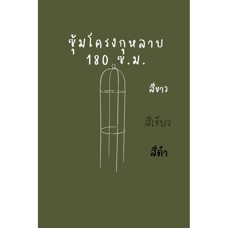 จำกัด-1-ชิ้น-ต่อ-1-คำสั่งซื้อ-ขนาด180-ซม-ซุ้มโครงกุหลาบ-ซุ้มไม้เลื้อย-โครงไม้เลื้อย-ซุ้มกุหลาบ