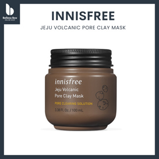 Innisfree(อินนิสฟรี) : Jeju Volcanic Pore Clay Mask 100 ml (มาส์กโคลน)