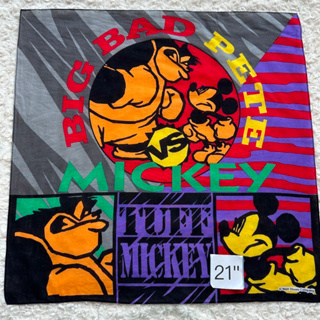 Mickey mouse ผ้าเช็ดหน้ามิกกี้เม้าส์