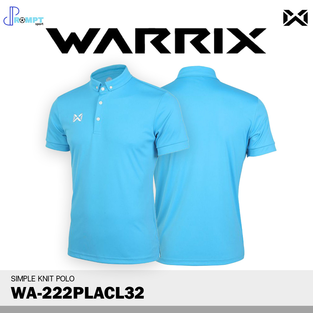 เสื้อโปโล-simple-knit-เสื้อโปโลแขนสั้นวอริกซ์-warrix-รหัส-wa-222placl32-ชุด-2-ของแท้100