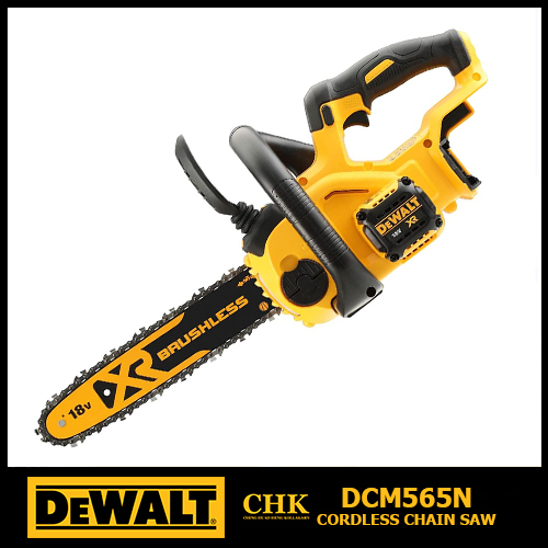 DeWalt เลื่อยโซ่ 20V Cordless Brushless Compact Chainsaw DCM565N เลื่อย
