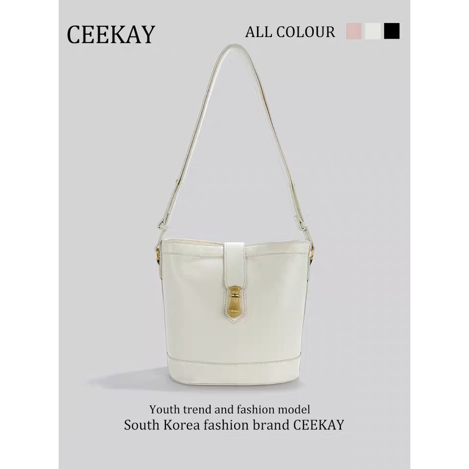 ceekay-กระเป๋าสะพายข้างแฟชั่นทรงถังน่ารักๆมาใหม่-ce-5513