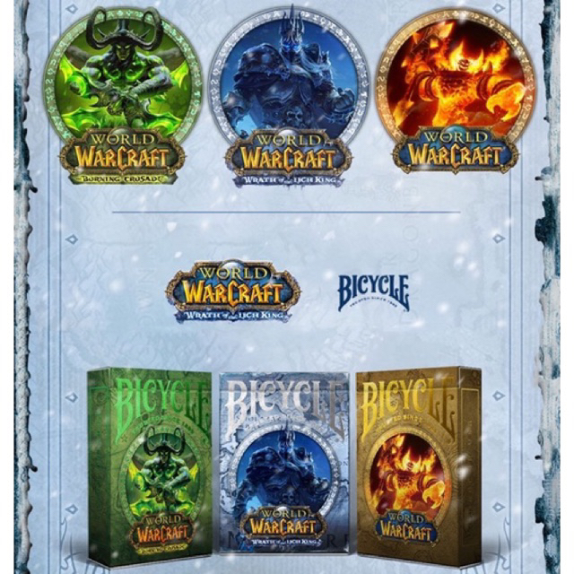 ไพ่-bicycle-world-of-warcraft-cards