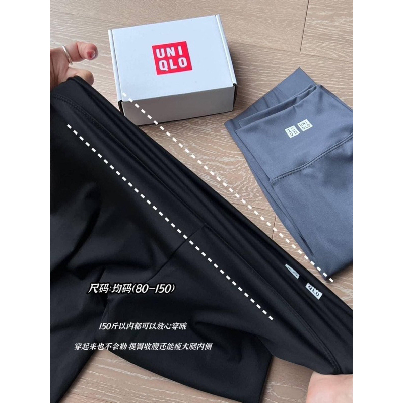 กางเกงเลกกิ้งขาสั้น-งาน-uniqlo-พร้อมส่งค่ะ